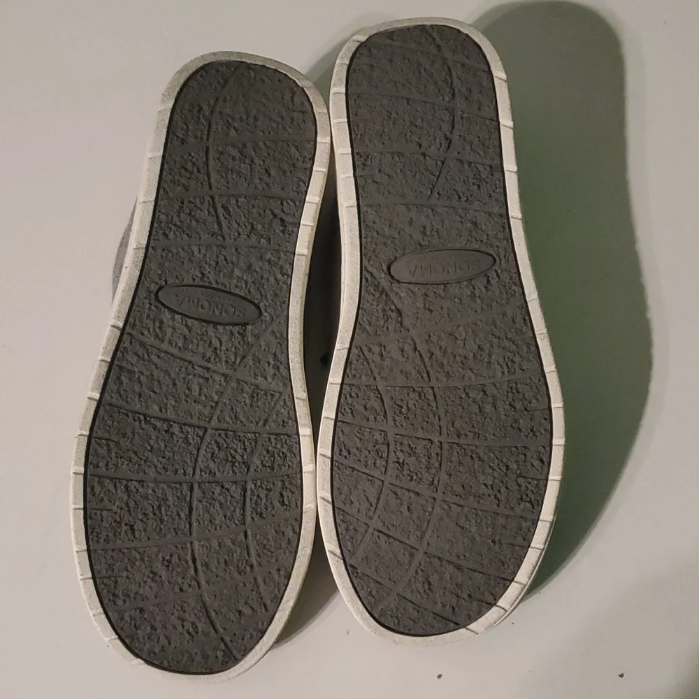 New Sonoma boy's 2 grey slip on shoes